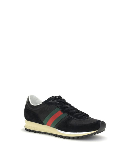 Gucci Black Polyamide Athletic Sneakers