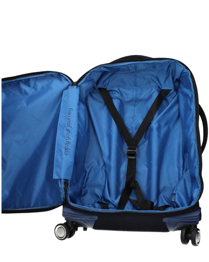 Piquadro Blue Fabric Luggage And Travel