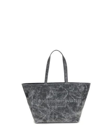 Alexander Wang Gray Leather Shoulder Bag
