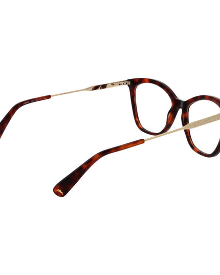 Longchamp Brown Metal & Plastic Glasses (Frames)