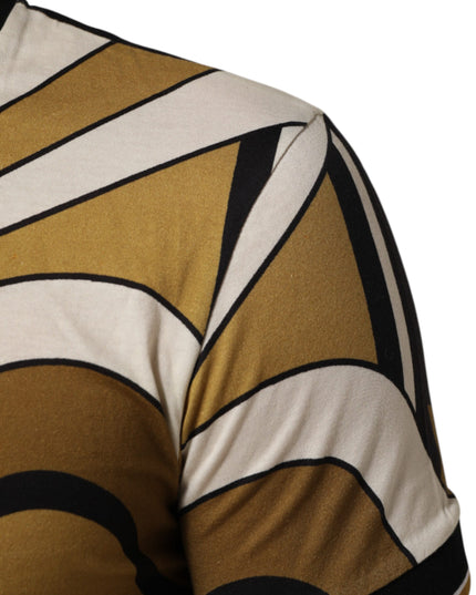 Dolce & Gabbana Multicolor Millennials Star CrewNeck T-shirt