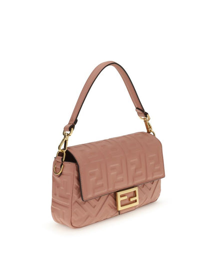 Fendi Multicolor Calf Leather Bos Taurus Shoulder Bag