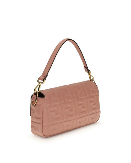 Fendi Multicolor Calf Leather Bos Taurus Shoulder Bag