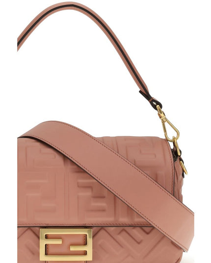 Fendi Multicolor Calf Leather Bos Taurus Shoulder Bag