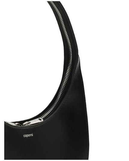 Coperni Black Leather Shoulder Bag