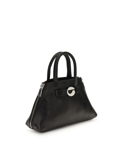 Coperni Black Calf Leather Bos Taurus Shoulder Bag
