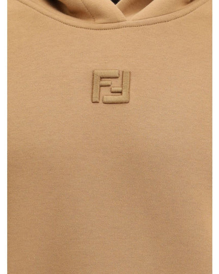 Fendi Beige Cotton Sweatshirt
