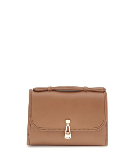 Gabriela Hearst Brown Leather Shoulder Bag
