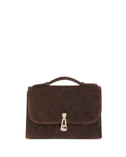 Gabriela Hearst Brown Leather Shoulder Bag