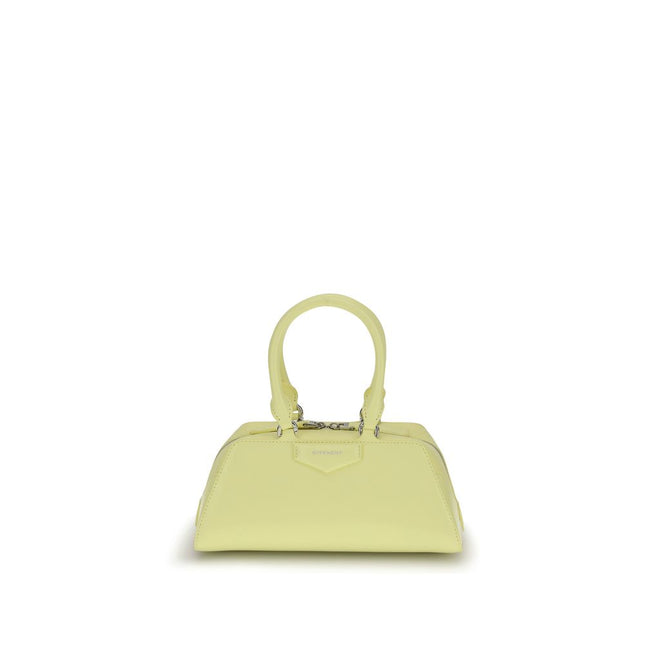 Givenchy Yellow Calf Leather Bos Taurus Handbag