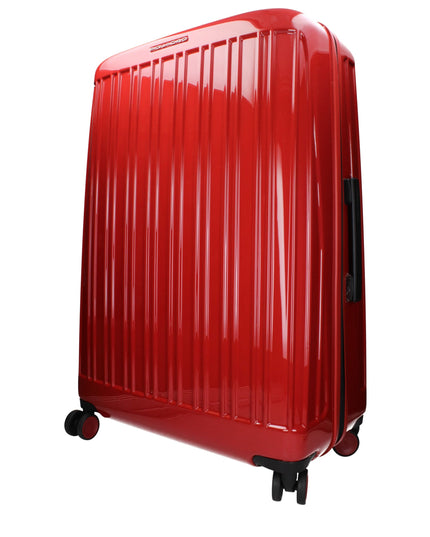 Piquadro Red Polycarbonate Luggage And Travel