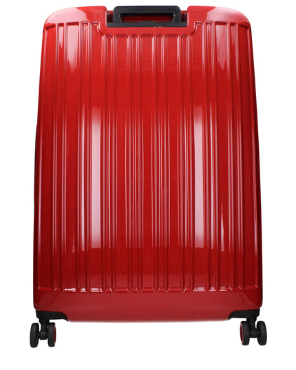 Piquadro Red Polycarbonate Luggage And Travel