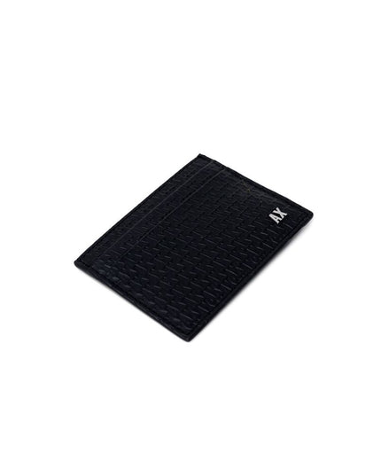 Armani Exchange Black Leather Wallet