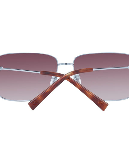 Timberland Gray Metal Sunglasses