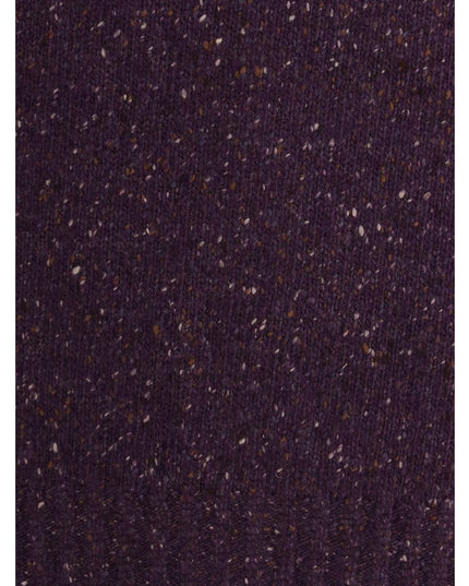 Brunello Cucinelli Purple Cashmere Sweatshirt