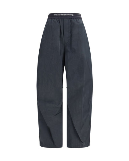Alexander Wang Black Cotton Casual Pants