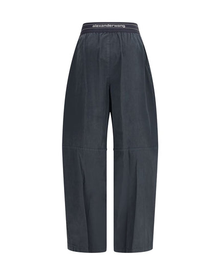 Alexander Wang Black Cotton Casual Pants