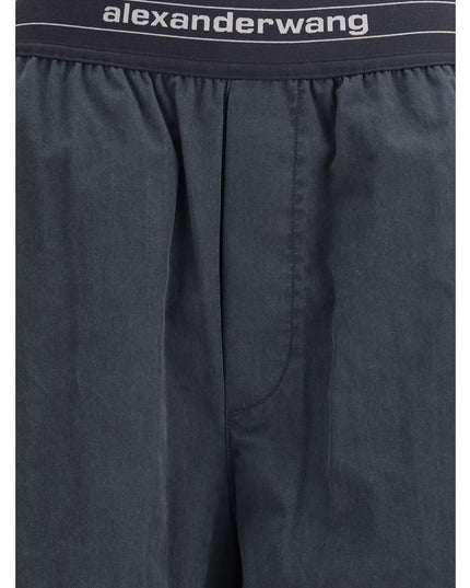 Alexander Wang Black Cotton Casual Pants