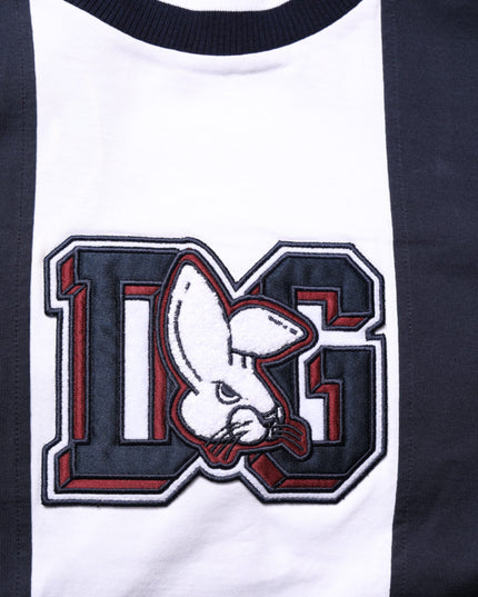 Dolce & Gabbana Multicolor Striped Cotton Men Crew Neck T-shirt