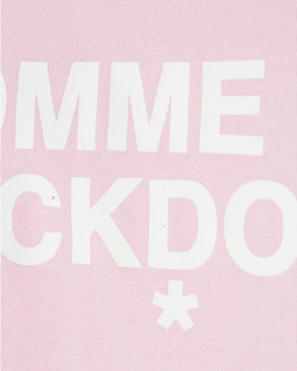 Comme Des Fuckdown Pink Cotton Dress