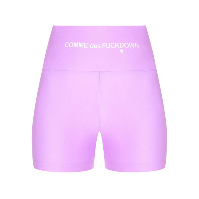 Comme Des Fuckdown Purple Polyester Short
