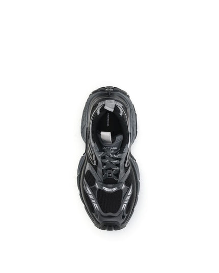 Balenciaga Black Polyethylene Athletic Sneakers