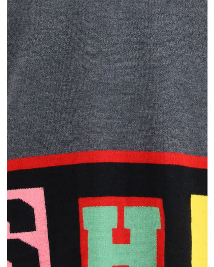 Comme Des Garçons Crewneck Sweater with colorful lettering