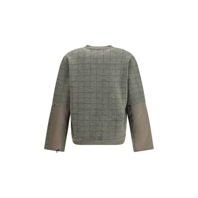 Margiela Green Fleece Wool Sweatshirt