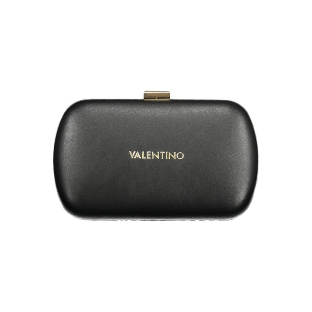 Mario Valentino Black Polyurethane Women Handbag