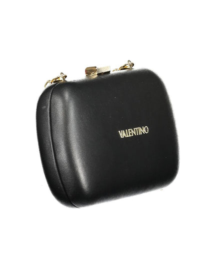 Mario Valentino Black Polyurethane Women Handbag