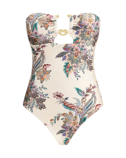 Zimmermann Multicolor Lycra One-Piece Swimsuit