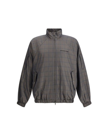 Balenciaga Brown Cotton Shell Jacket