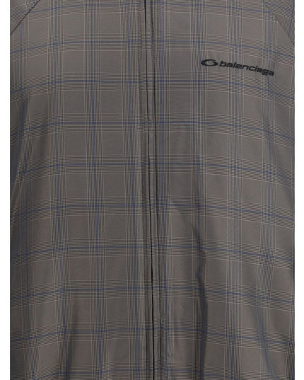 Balenciaga Brown Cotton Shell Jacket