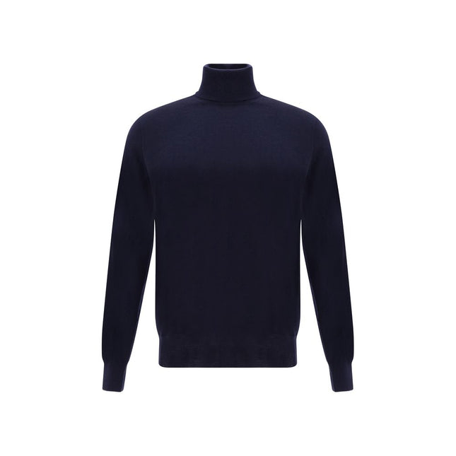 Brunello Cucinelli Blue Cashmere Cashmere Sweater