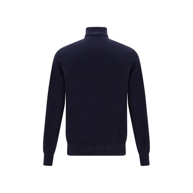 Brunello Cucinelli Blue Cashmere Cashmere Sweater