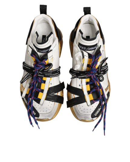Dolce & Gabbana Multicolor Daymaster Low Top Sneakers Shoes