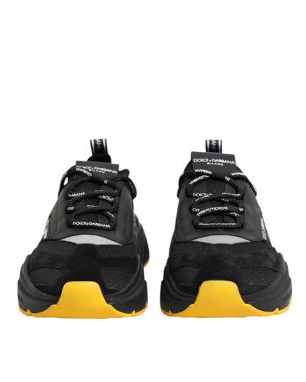 Dolce & Gabbana Black Daymaster Low Top Men Sneakers Shoes