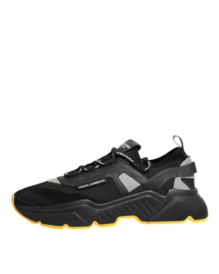 Dolce & Gabbana Black Daymaster Low Top Men Sneakers Shoes