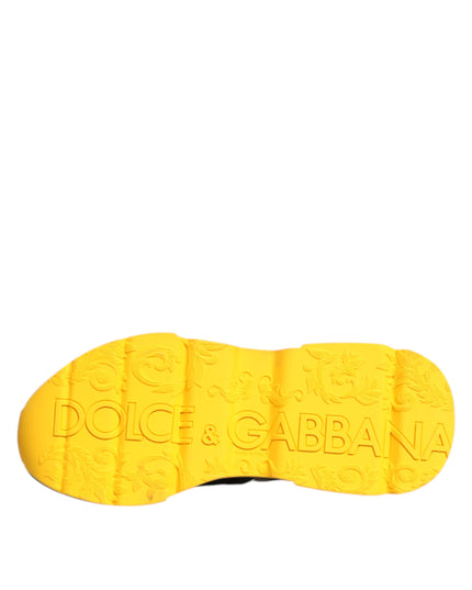 Dolce & Gabbana Black Daymaster Low Top Men Sneakers Shoes