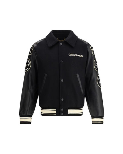 Golden Goose Black Fleece Wool Bomber
