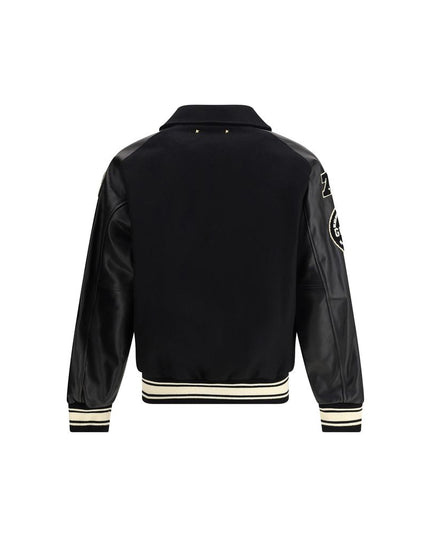 Golden Goose Black Fleece Wool Bomber