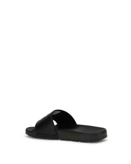 Off-White Black Polyethylene Sandals