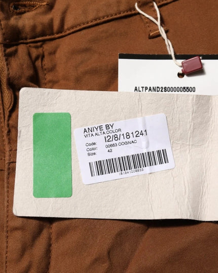 Aniye By Brown High Waisted Flared Cut Pants