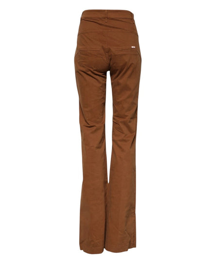 Aniye By Brown High Waisted Flared Cut Pants