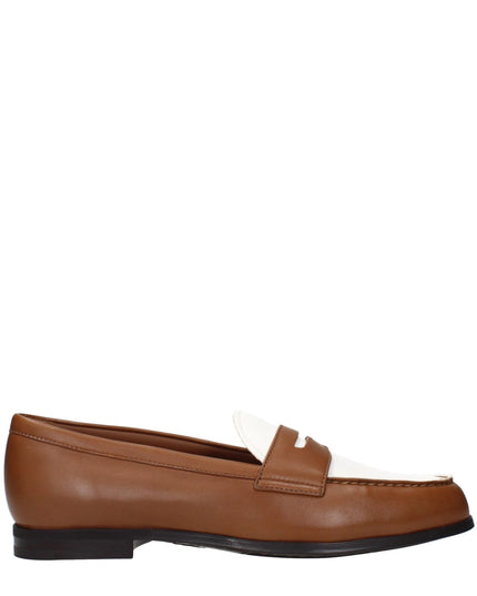 Church's Brown Leather Slip-On Loafers