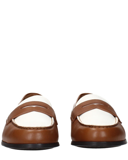 Church's Brown Leather Slip-On Loafers