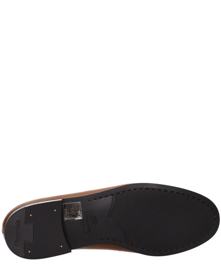 Church's Brown Leather Slip-On Loafers