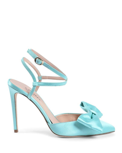 Dee Ocleppo Pink Satin Pumps