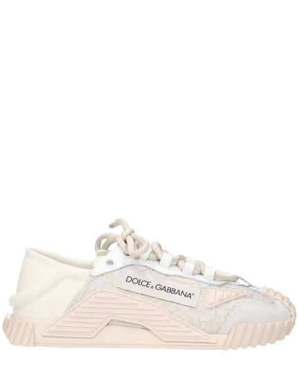 Dolce & Gabbana Gray Fabric Sneakers