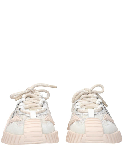 Dolce & Gabbana Gray Fabric Sneakers